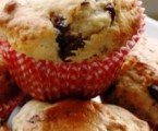 Bananmuffins med chokolade